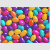 Kleurrijke Jelly Bean Art Tissue Papier (Voorkant)