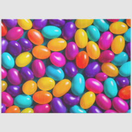 Kleurrijke Jelly Bean Art Tissue Papier
