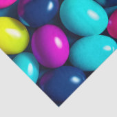 Kleurrijke Jelly Bean Art Tissue Papier (Detail)