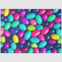 Kleurrijke Jelly Bean Art Tissue Papier