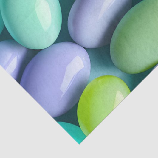 Kleurrijke Jelly Bean Art Tissue Papier (Detail)