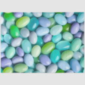 Kleurrijke Jelly Bean Art Tissue Papier (Voorkant)