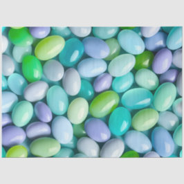Kleurrijke Jelly Bean Art Tissue Papier