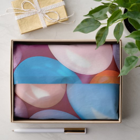 Kleurrijke Jelly Bean Art Tissue Papier (Geschenk)