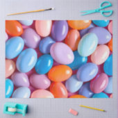 Kleurrijke Jelly Bean Art Tissue Papier (Craft)