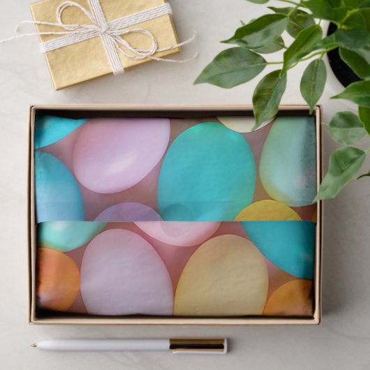 Kleurrijke Jelly Bean Art Tissue Papier (Geschenk)