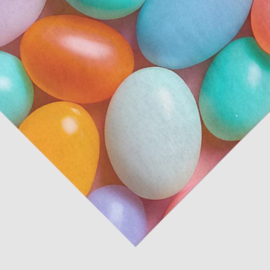 Kleurrijke Jelly Bean Art Tissue Papier (Detail)