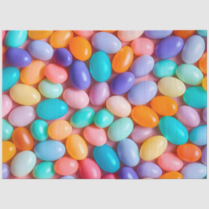 Kleurrijke Jelly Bean Art Tissue Papier