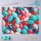 Kleurrijke Jelly Bean Art Tissue Papier (Craft)