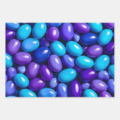Kleurrijke Jelly Bean Art Wrapping Paper Sheets (Voorkant)