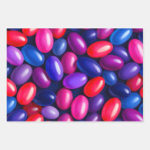 Kleurrijke Jelly Bean Art Wrapping Paper Sheets (Voorkant 2)