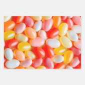 Kleurrijke Jelly Bean Art Wrapping Paper Sheets (Voorkant 2)
