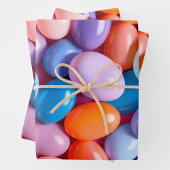 Kleurrijke Jelly Bean Art Wrapping Paper Sheets