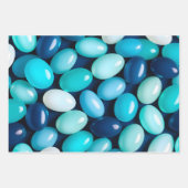 Kleurrijke Jelly Bean Art Wrapping Paper Sheets (Voorkant 3)