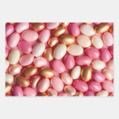 Kleurrijke Jelly Bean Art Wrapping Paper Sheets (Voorkant 3)