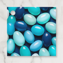 Kleurrijke Jelly Bean Kunst Cadeautags Bedankjes Labels