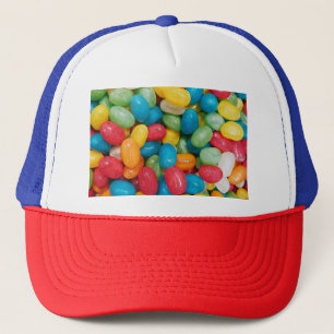 Kleurrijke Jelly Bean snoepjes Trucker Pet