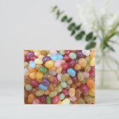 Kleurrijke Jelly Beans Briefkaart (Staand voorkant)