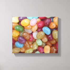Kleurrijke Jelly Beans Canvas Afdruk