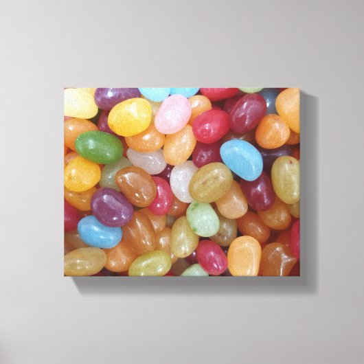 Kleurrijke Jelly Beans Canvas Afdruk (Voorkant)