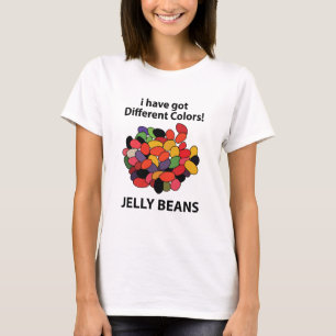 Kleurrijke Jelly Beans Funny Jelly Beans T-shirt