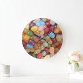 Kleurrijke Jelly Beans Grote Klok (Huis)