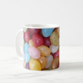 Kleurrijke Jelly Beans Koffiemok (Voorkant links)