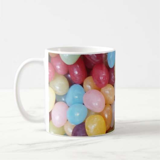 Kleurrijke Jelly Beans Koffiemok (Links)