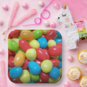 Kleurrijke Jellybeans Paper Bord (Feest)