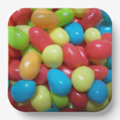 Kleurrijke Jellybeans Paper Bord (Voorkant)