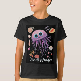 Kleurrijke Jellyfish Kinderen T-shirt
