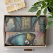 Kleurrijke Jester Decoupage Tissue Papier (Geschenk)