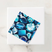 Kleurrijke Jewel Art Gift Labels (In situ)