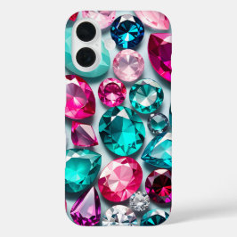 Kleurrijke Jewel Art iPhone Case