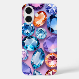 Kleurrijke Jewel Art iPhone Case
