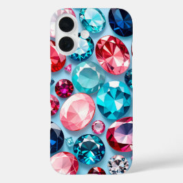 Kleurrijke Jewel Art iPhone Case