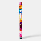 Kleurrijke Jewel Art iPhone Case (Achterkant / Links)