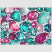 Kleurrijke Jewel Art Tissue Paper Tissuepapier (Voorkant)