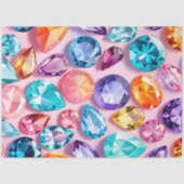 Kleurrijke Jewel Art Tissue Paper Tissuepapier (Voorkant)