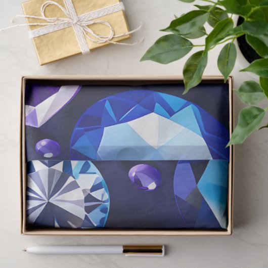 Kleurrijke Jewel Art Tissue Paper Tissuepapier (Geschenk)