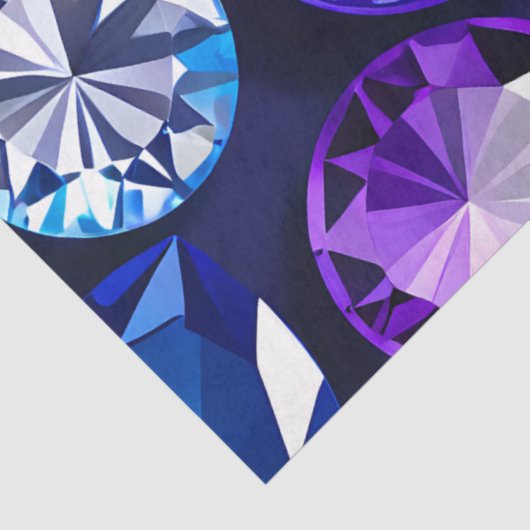 Kleurrijke Jewel Art Tissue Paper Tissuepapier (Detail)