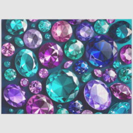 Kleurrijke Jewel Art Tissue Paper Tissuepapier