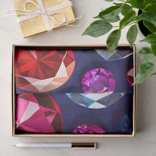 Kleurrijke Jewel Art Tissue Paper Tissuepapier (Geschenk)