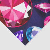 Kleurrijke Jewel Art Tissue Paper Tissuepapier (Detail)