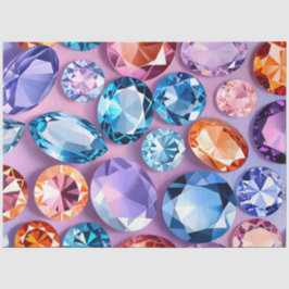 Kleurrijke Jewel Art Tissue Paper Tissuepapier