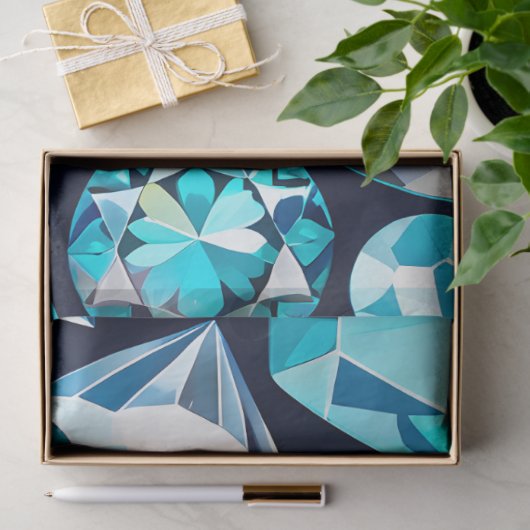 Kleurrijke Jewel Art Tissue Paper Tissuepapier (Geschenk)