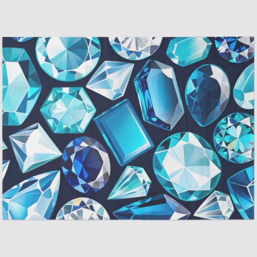 Kleurrijke Jewel Art Tissue Paper Tissuepapier (Voorkant)