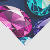 Kleurrijke Jewel Art Tissue Paper Tissuepapier (Detail)