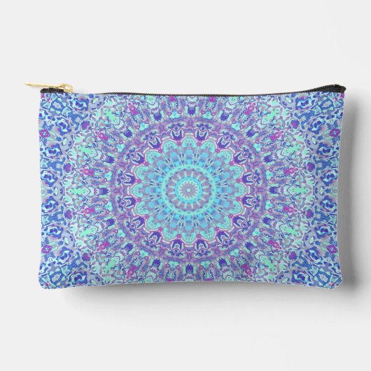 Kleurrijke Jewel Tone Boho Hippie Trippy Mandala Etui (Voorkant)