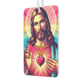 Kleurrijke Jezus luchtverfrisser! Luchtverfrisser (Links)